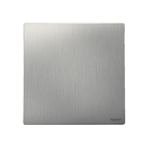 MALLIA SENSES - 1 GANG 1 WAY SWITCH 16AX - BRUSHED ALUMINIUM