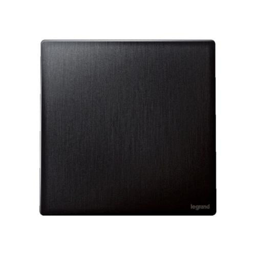 MALLIA SENSES - 1 GANG 1 WAY SWITCH 16AX - BRUSHED BLACK