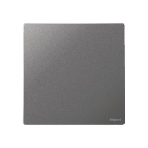 MALLIA SENSES - 1 GANG 1 WAY SWITCH 16AX - DARK SILVER