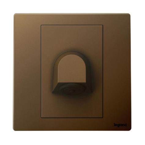 MALLIA SENSES - 1 GANG CABLE OUTLET - 20A - DARK BRONZE