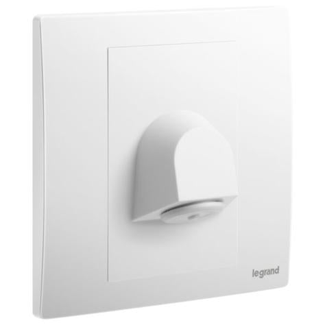MALLIA SENSES - 1 GANG CABLE OUTLET - 20A - MATT WHITE