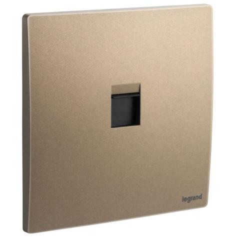 MALLIA SENSES - 1 GANG KEYSTONE ADAPTER - DARK BRONZE