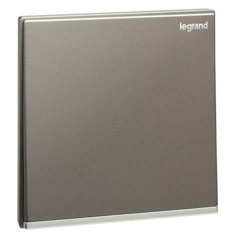 GALION - 1 GANG 1 WAY SWITCH 16AX - DARK SILVER