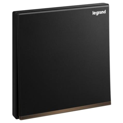 GALION - 1 GANG 1 WAY SWITCH 16AX - MATT BLACK