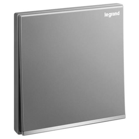 GALION - 1 GANG 2 WAY SWITCH 16AX - DARK SILVE