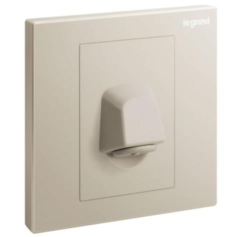 GALION - 1 GANG CABLE OUTLET - 20A - CHAMPAGNE