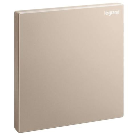 GALION - 1 GANG BLANKING PLATE - ROSE GOLD