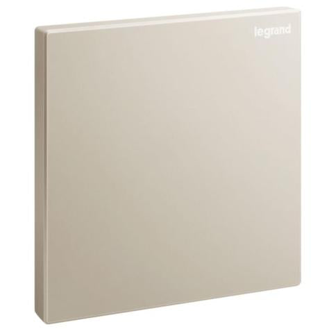 GALION - 1 GANG BLANKING PLATE - CHAMPAGNE