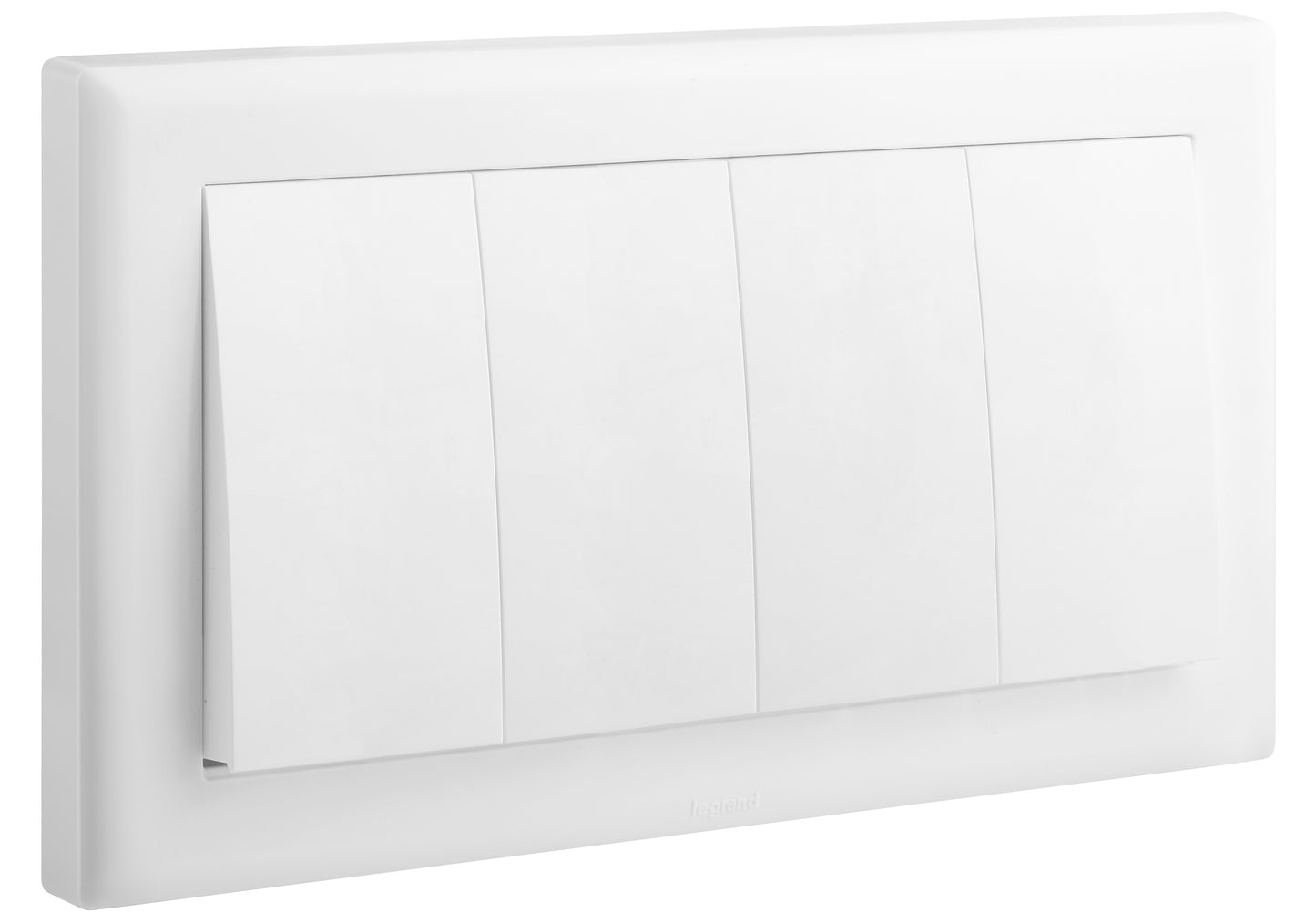 ELOE - 2X2 GANG 2WAY SWITCH - WHITE