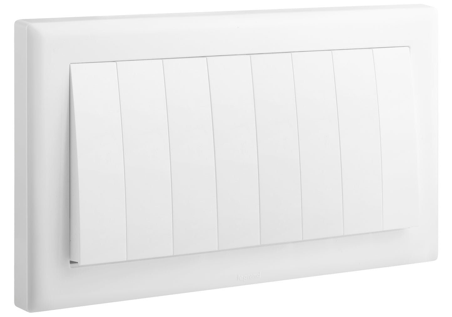 ELOE - 2X4 GANG 1WAY SWITCH - WHITE
