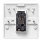 SYNERGY - SINGLE POLE SWITCH - 1 GANG - 2 WAY - 10 AX 250 V~ - WHITE