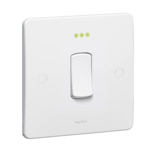 SYNERGY - SINGLE POLE SWITCH - 1 GANG - INTERMEDIATE - 10 AX 250 V~ - WHITE