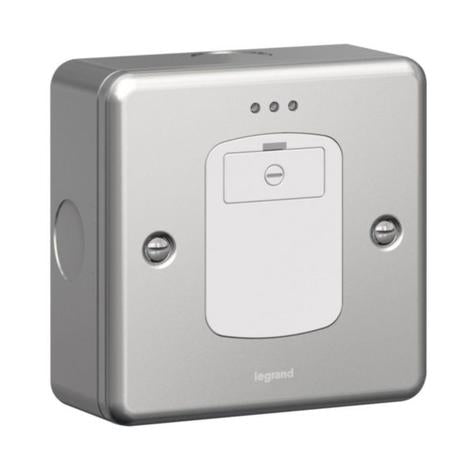 SYNERGY - FUSED CONNECTION UNIT - UNSWITCHED + LED - METALCLAD