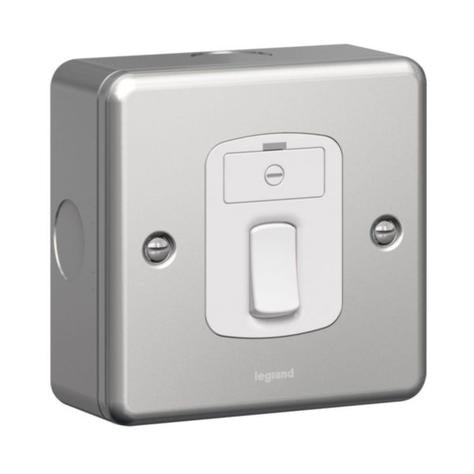 SYNERGY - FUSED CONNECTION UNIT - DOUBLE POLE SWITCHED - METALCLAD