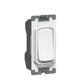 SYNERGY - SWITCH GRID MODULE - 2 WAY PUSH SWITCH ''BELL'' - 10AX - 250V~