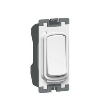 SYNERGY - SWITCH GRID MODULE - 2 WAY PUSH SWITCH ''BELL'' - 10AX - 250V~