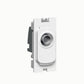 SYNERGY - TV SOCKET GRID MODULE - SINGLE SCREENED - MALE
