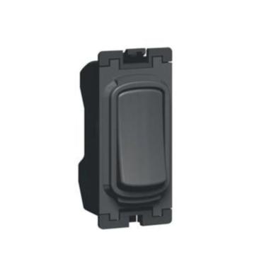 SYNERGY - SWITCH GRID MODULE - 2 WAY PUSH SWITCH ''BELL'' - 10AX - 250V~