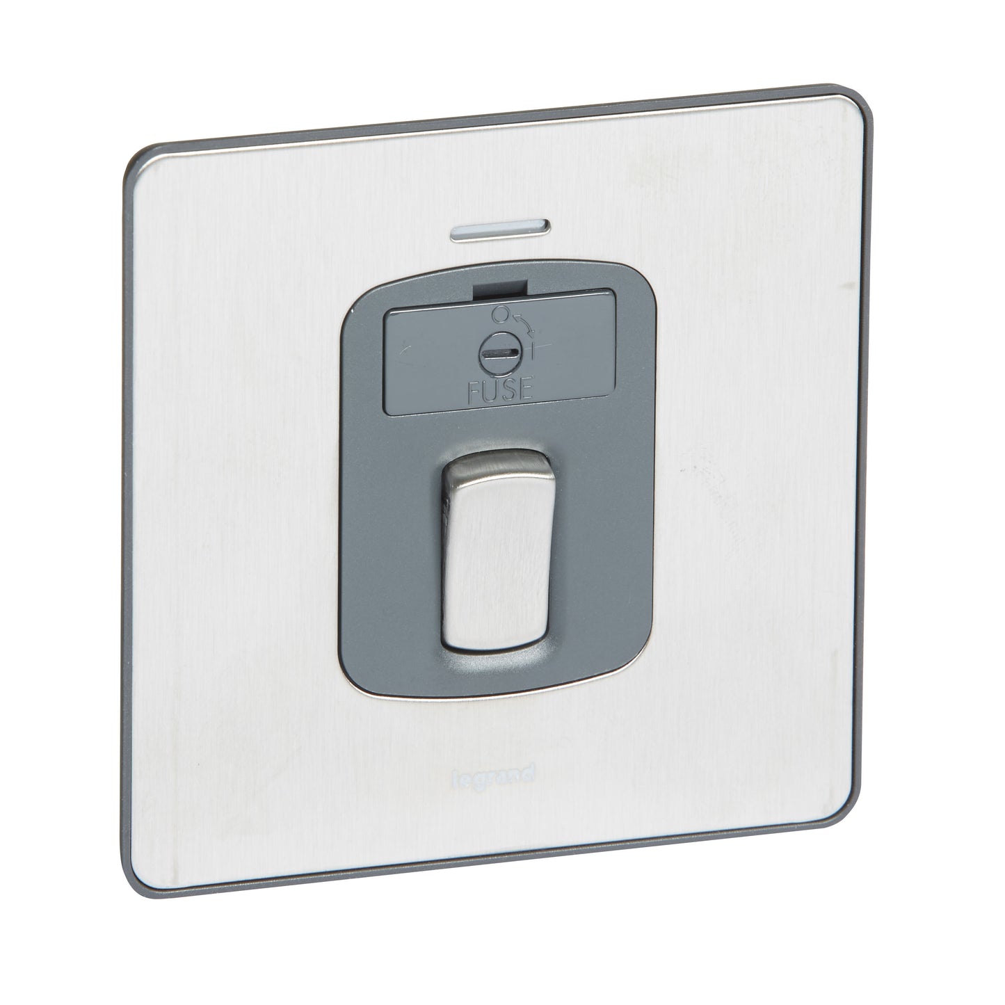 SYNERGY SLEEK - DOUBLE POLE SWITCHED FUSED CONNECTION UNIT + BLUE LED POWER INDICATOR