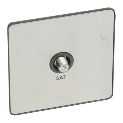 SYNERGY SLEEK - SINGLE "F" TYPE TV SOCKET