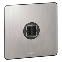 SYNERGY SLEEK - DOUBLE USB CHARGER TYPE A