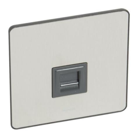 SYNERGY SLEEK - TELEPHONE SOCKET RJ11/RJ12