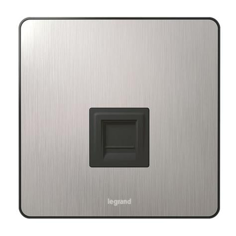 SYNERGY SLEEK - DATA SOCKET RJ45 CATEGORY 6