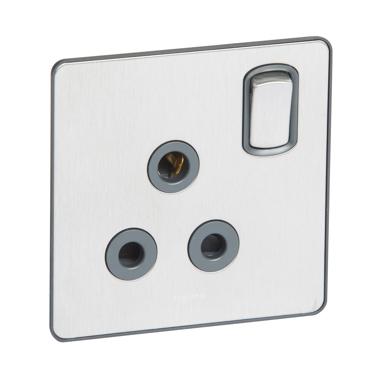 SYNERGY SLEEK - 1 GANG SWITCHED SINGLE POLE SOCKET OUTLET 15A