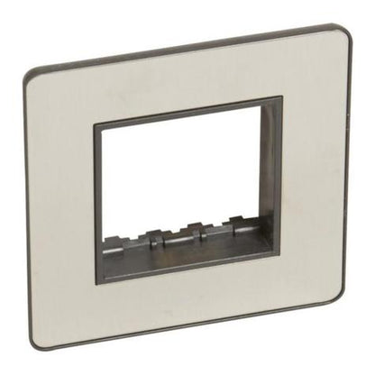 SYNERGY SLEEK - 1 GANG FRONT PLATE FOR ARTEOR 2 MODULE MECHANISM