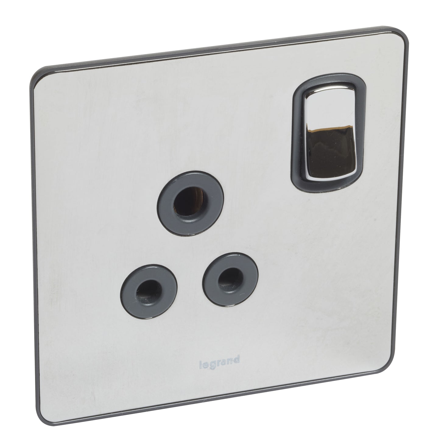 SYNERGY SLEEK - 1 GANG SWITCHED SINGLE POLE SOCKET OUTLET 5A