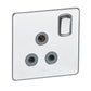 SYNERGY SLEEK - 1 GANG SWITCHED SINGLE POLE SOCKET OUTLET 15A