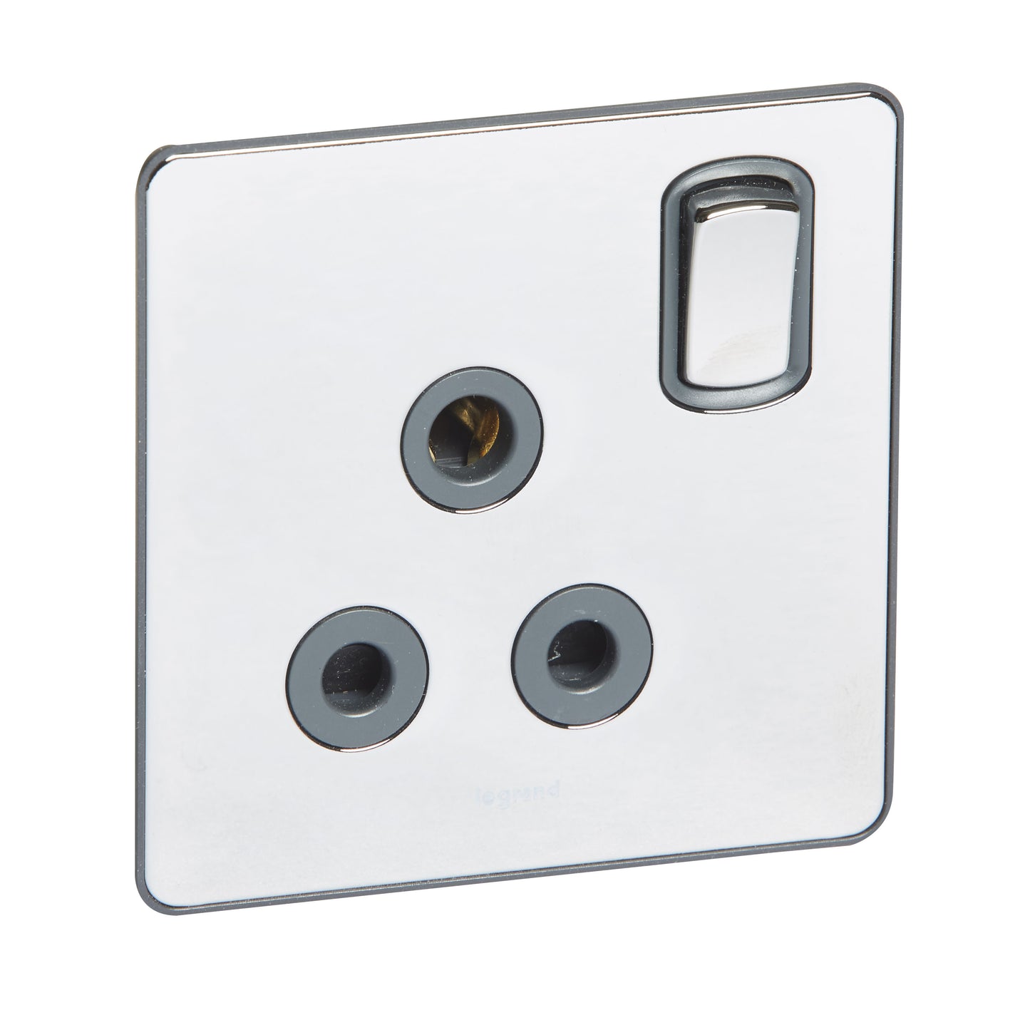 SYNERGY SLEEK - 1 GANG SWITCHED SINGLE POLE SOCKET OUTLET 15A