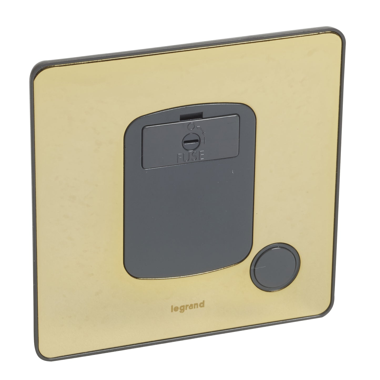 SYNERGY SLEEK - UNSWITCHED FUSED CONNECTION UNIT WITH CORD OUTLET