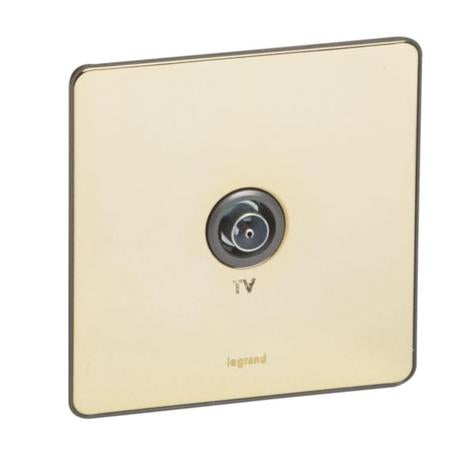 SYNERGY SLEEK - SINGLE MALE TV SOCKET