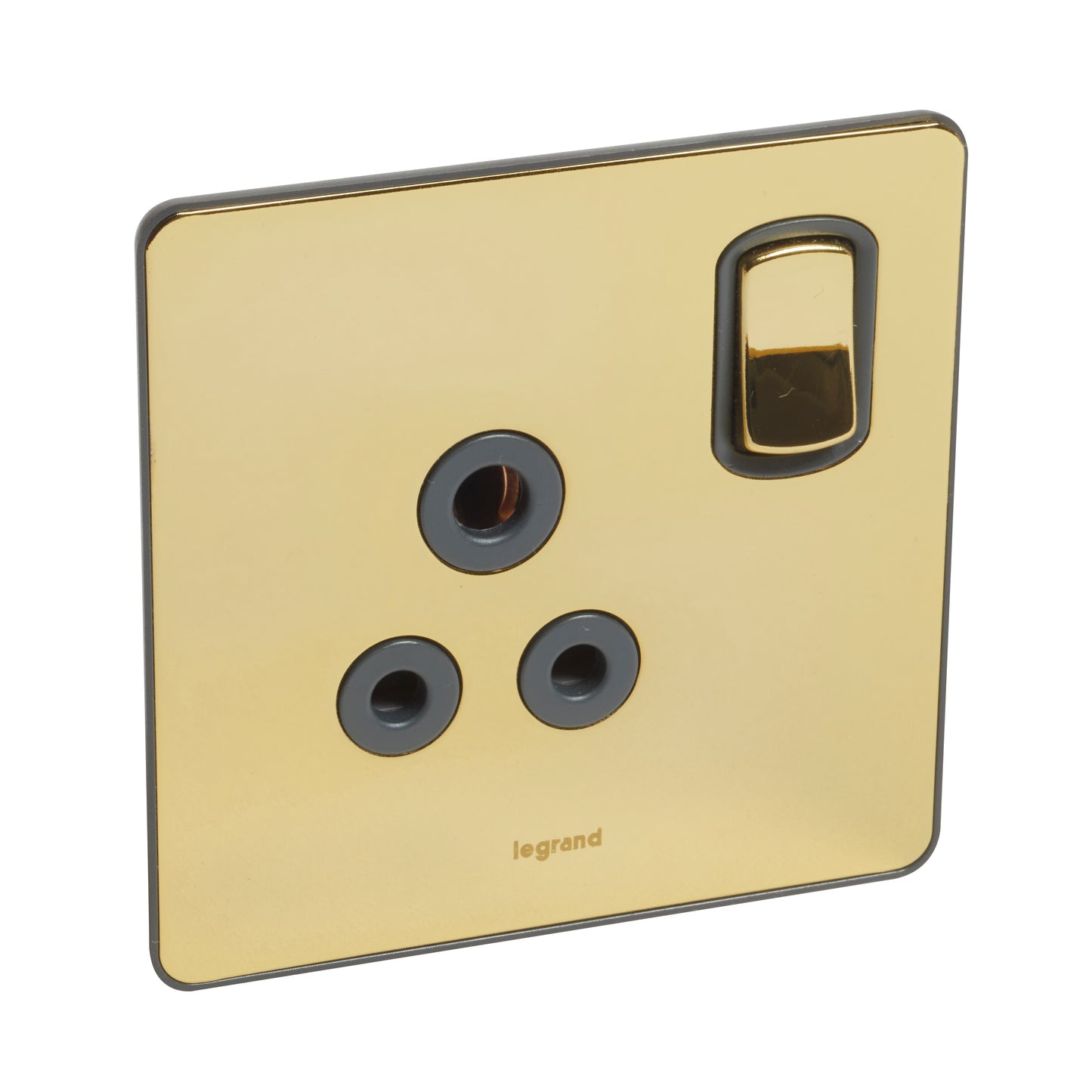 SYNERGY SLEEK - 1 GANG SWITCHED SINGLE POLE SOCKET OUTLET 5A