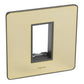 SYNERGY SLEEK - 1 GANG FRONT PLATE FOR ARTEOR 1 MODULE MECHANISM