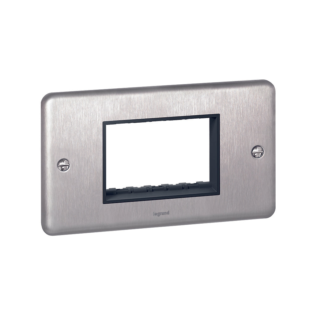 SYNERGY AUTHENTIC - 1 GANG FRONT PLATE FOR ARTEOR 3 MODULE MECHANISM