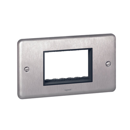 SYNERGY AUTHENTIC - 1 GANG FRONT PLATE FOR ARTEOR 3 MODULE MECHANISM