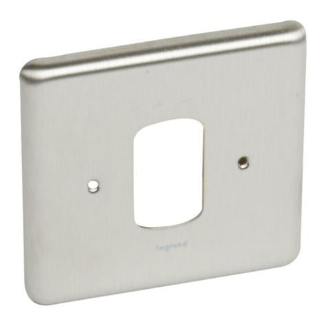 SYNERGY AUTHENTIC - FRONT PLATE - 1 GRID MODULE - 1 GANG