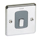 SYNERGY  AUTHENTIC - DOUBLE POLE SWITCH WITH BLUE LED POWER INDICATOR - 20A