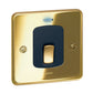SYNERGY  AUTHENTIC - DOUBLE POLE SWITCH WITH BLUE LED POWER INDICATOR - 20A
