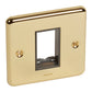 SYNERGY AUTHENTIC - 1 GANG FRONT PLATE FOR ARTEOR 1 MODULE MECHANISM
