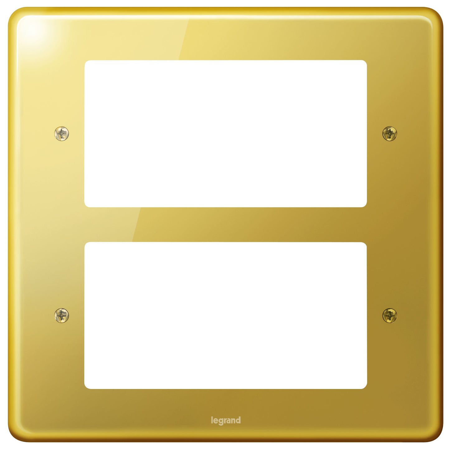 SYNERGY AUTHENTIC - FRONT PLATE - FOR 8 ARTEOR MODULES - 2X2 GANG