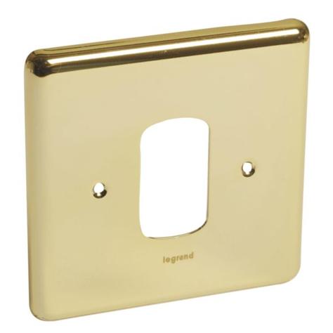 SYNERGY AUTHENTIC - FRONT PLATE - 1 GRID MODULE - 1 GANG