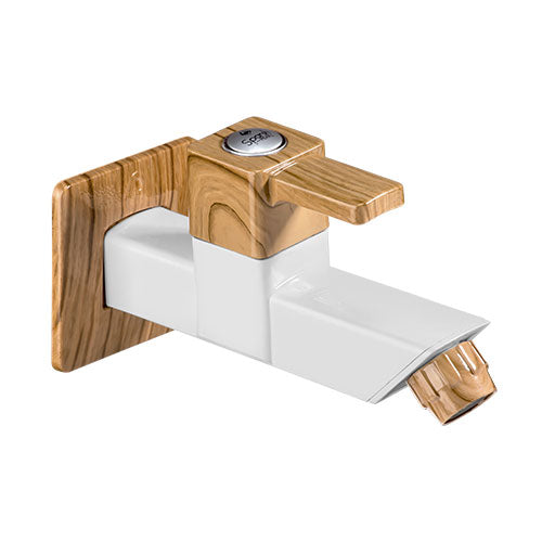 EDGE PINE LONG BODY BIB COCK WITH FLANGE - 45°